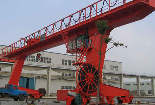 ওয়ার্কিং ডিউটি ​​A5 20T রেল মাউন্ট করা গ্যান্ট্রি ক্রেন হেভি ডিউটি